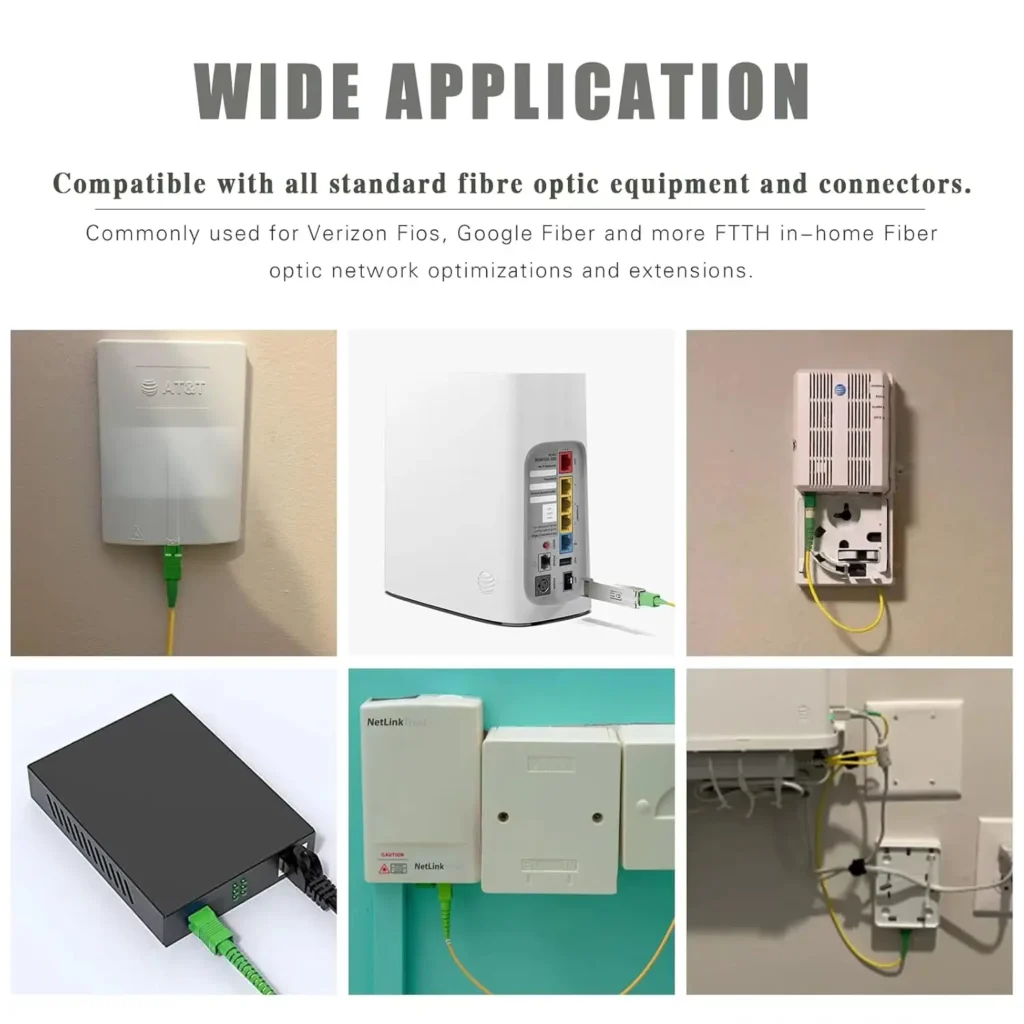SC/APC Connectors Review: A Reliable Fiber Patch Cable for Fast and Stable FTTH Networks 2 sc/apc fibre connector