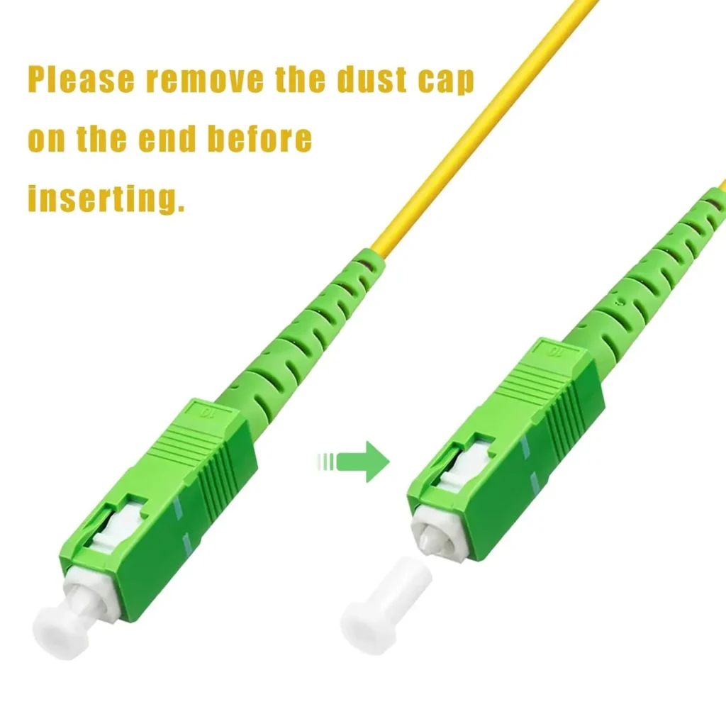 SC/APC Connectors Review: A Reliable Fiber Patch Cable for Fast and Stable FTTH Networks 5 fiber optic to rj45 converter