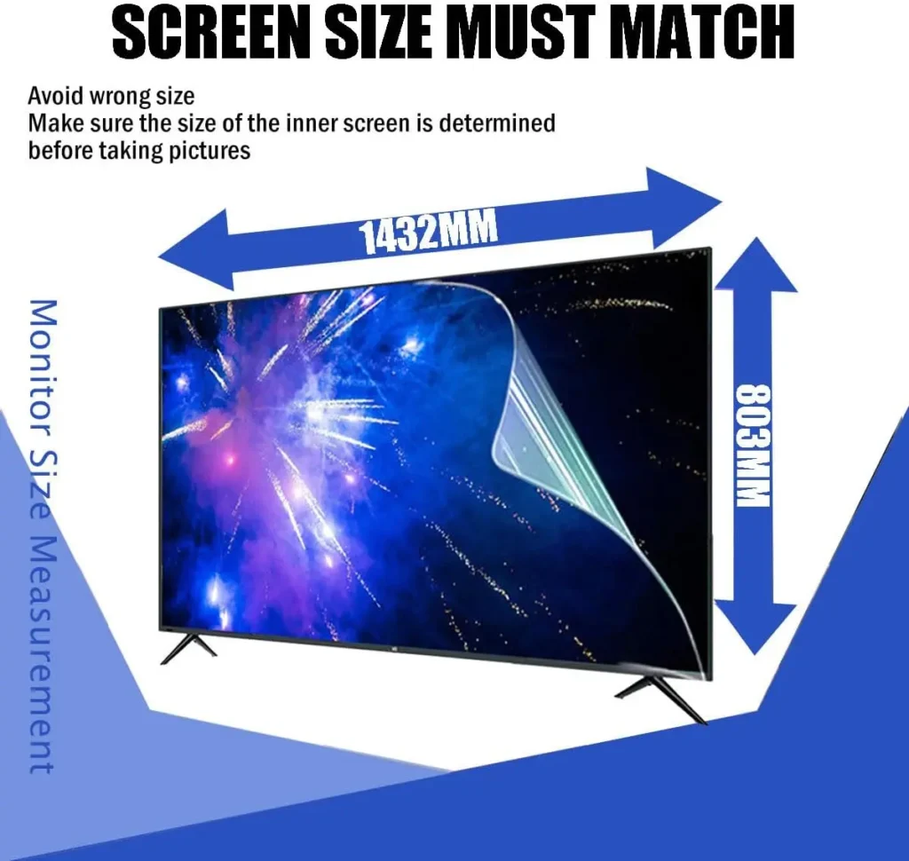 65 Inch TV Dimensions in Inches: Complete Guide & Review of the 65 Inch TV Screen Protector