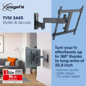 Vogel’s TVM 3445 Review – Is This the Best Swivel Mount TV for 32-65 Inch TVs?